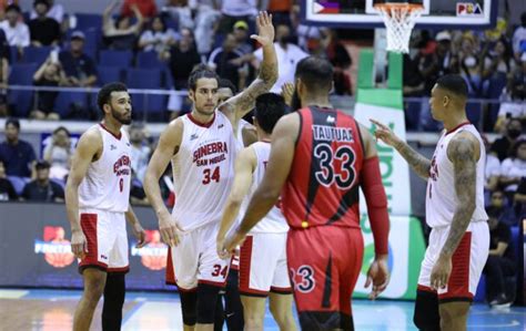 Ginebra Sweeps San Miguel With Come From Behind Win To Book Pba Finals