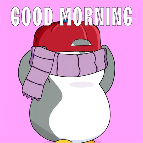 Good Morning By Pudgy Penguins