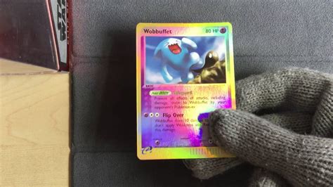 Wobbuffet Reverse Holo Pokemon Ex Sandstorm Youtube