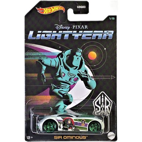 Hot Wheels Disney Pixar Lightyear Buzz Astral Sir Ominous Hdg