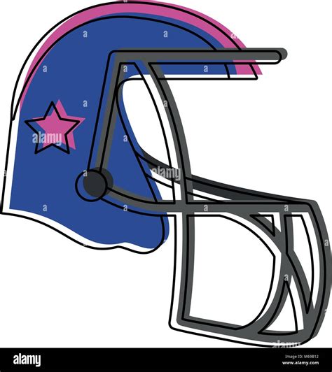 American football helmet Stock Vector Image & Art - Alamy