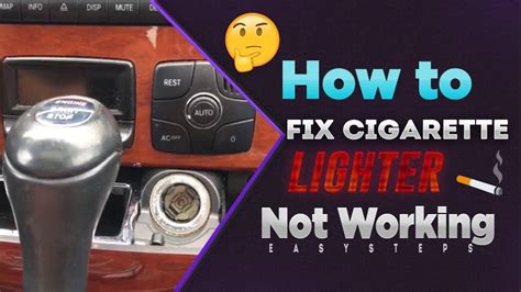 How To Fix Cigarette Lighter Not Working W220 Mercedes S430 Cigarette