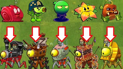 Plants Vs Zombies 2 Final Boss Every Random Premium Plants Power Up