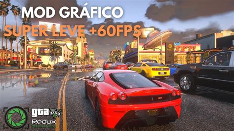 Gta V Rp Mod Gr Fico Super Leve Para Pc Fraco Deixe Seu Fivem Ultra