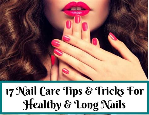 17 Nail Care Tips and Tricks For Healthy & Long Nails At Home | Trabeauli