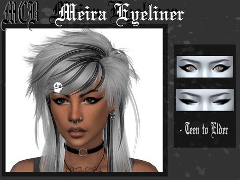 The Sims Resource Meira Eyeliner