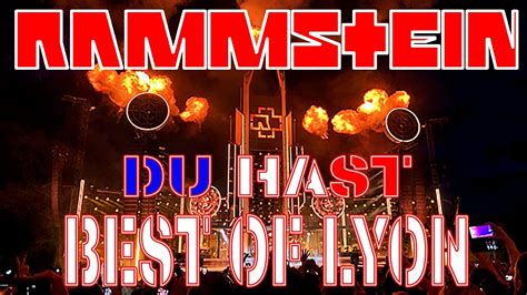 Best Of Rammstein Lyon Groupama Stadium Du Hast Song Live Mixed