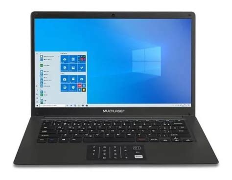 Notebook Multilaser Legacy Book PC310 Preta 14 1 Intel Celeron N3000