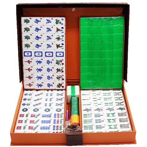 Buy KKNH Mah Jong Travel Set Chinese Mahjong Game Set With Carrying