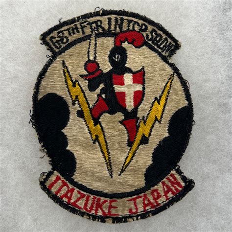 Usaf Th Fighter Interceptor Squadron Patch Itazuke Japan Japanese