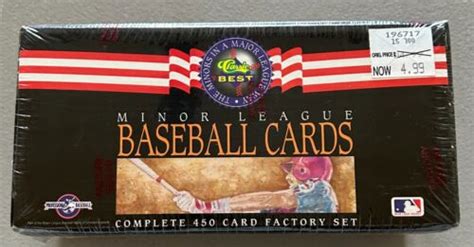 1992 Classic Best Minor League BASEBALL CARDS Complete Factory Set NEW