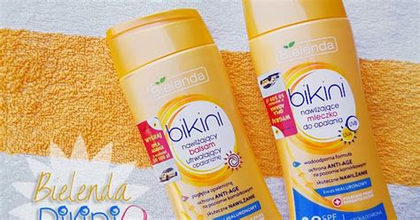 Siulka Bielenda Bikini Nawilżające mleczko do opalania SPF 30 Nawilżający balsam