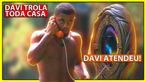 Bbb Ao Vivo Big Fone Vai Tocar Agora E Davi Vai Atender Big