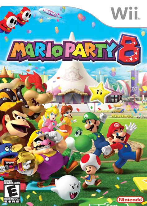 Does anyone else think that the box art for Mario Party 8 looks ...