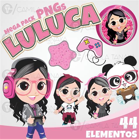 Kit Digital Png Luluca Games Pague Leve No Elo Camila Tanaka