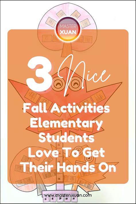 3 Nice Fall Activities Elementary Students Love To Get Their Hands On ...