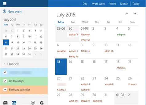 How To Use Windows 10 Calendar App | thewindowsclub