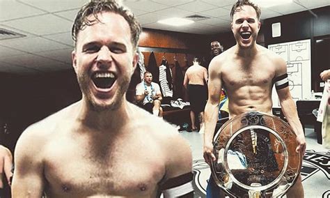 Olly Murs Poses NAKED With The Soccer Aid Trophy In Instagram Snap