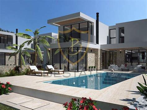 Girne Alsancak ta Dağ ve Deniz Manzaralı Full Eşyalı 5 1 Villa Hangi Ev