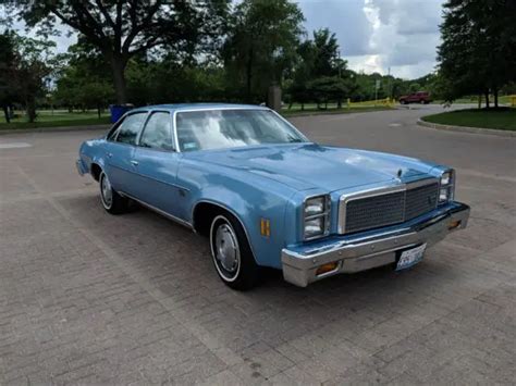 1976 Chevy Chevelle Malibu Classic 4 Door Low Miles Beauty Queen For