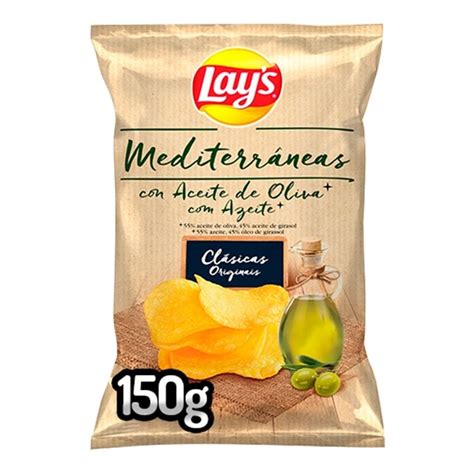 Comprar Patatas fritas con aceite de oliva Lay s Mediterráneas Clásicas