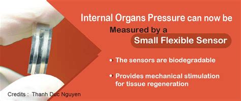 New Biodegradable Sensor Can Help Measure Internal Organs Pressure