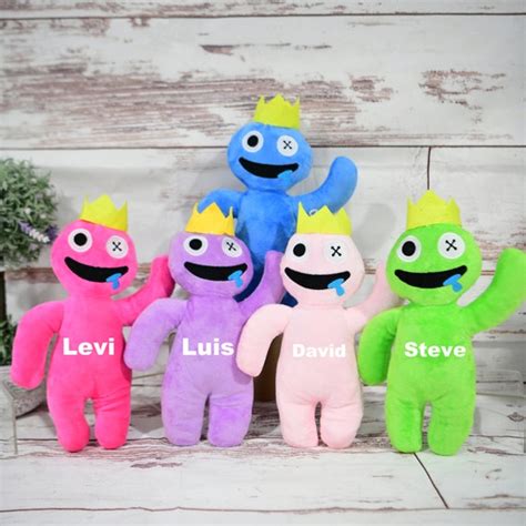 Personalized Rainbow Friends Plush Doll Game Monster Cute - Etsy