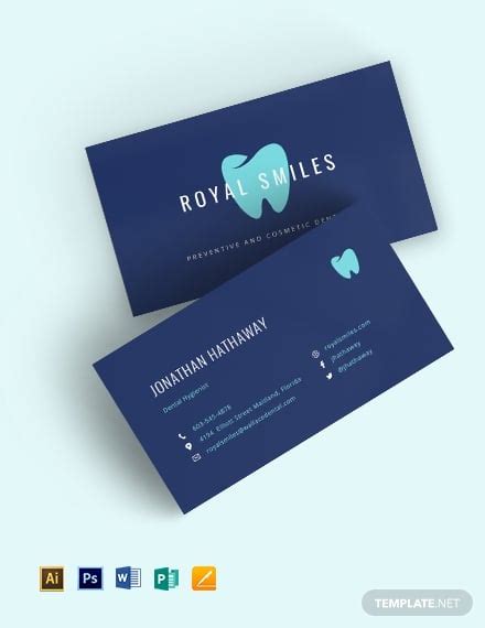 Dentist Business Card Template – Best Images Limegroup.org