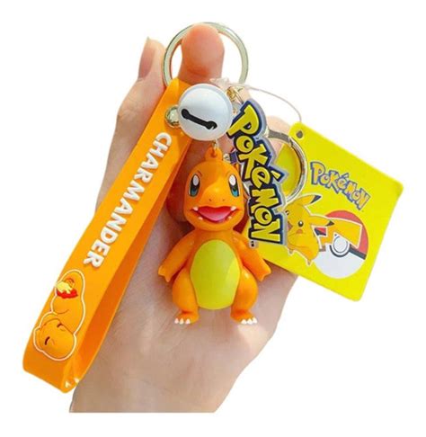 Llavero Colgante Pokemon Charmander Cuotas sin interés