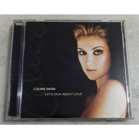 Cd Celine Dion Lets Talk About Love Original Seminovo Shopee Brasil