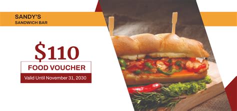 FREE Food Voucher Templates & Examples - Edit Online & Download ...