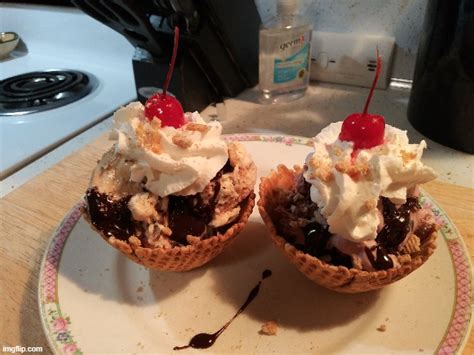 And Then A Few Days After I Made The Banana Split I Made These Waffle