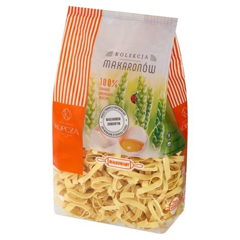 Makarony Kopcza Makaron Jednojajeczny Tagliatelle Wst Ka Mm G