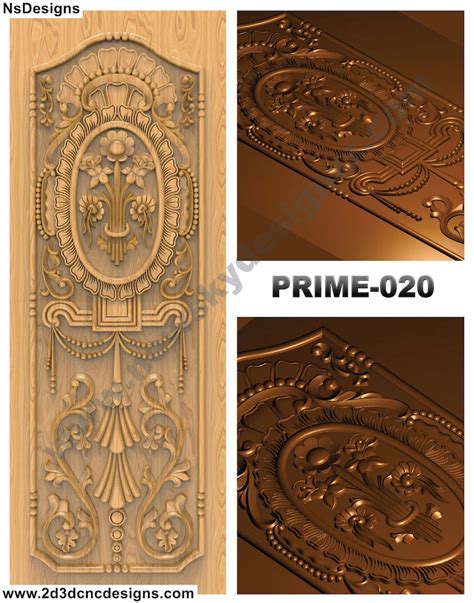 Prime Cnc Carving Engraving Designs For Wooden Doors Artcam D Stl