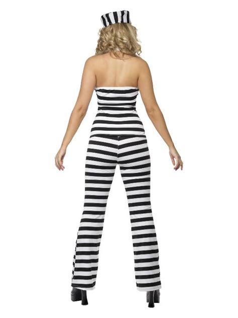 Convict Cutie Costume Costumes R Us Fancy Dress