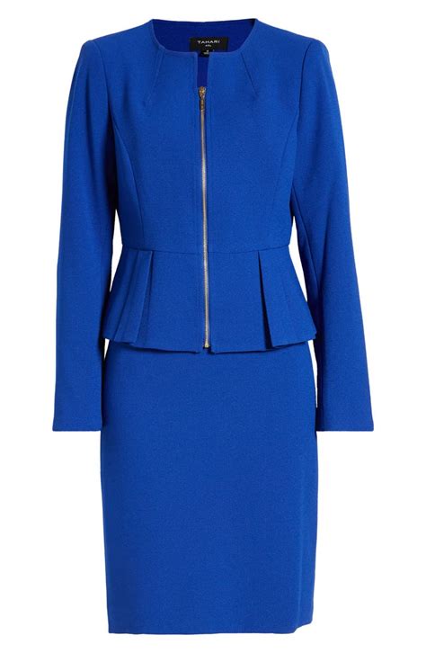 Tahari Asl Two Piece Jacket And Skirt Set Nordstrom