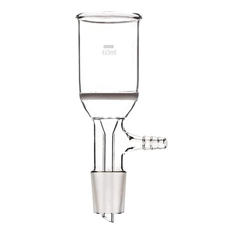 Dinglab Glass Buchner Funnel With Core Sand Disk Coarse Filter