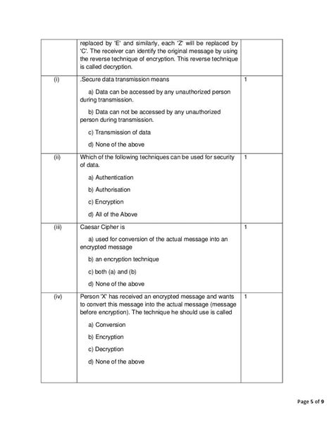 Cbse Sample Papers 2021 For Class 10 Computer Application Aglasem Schools