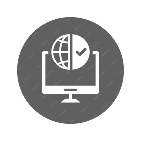 Premium Vector | Online Presence Management icon design