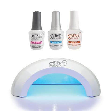 Gelish Mini Pro LED Nail Polish Lamp, Gelish Soak Off Gel Nail Polish ...