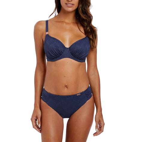 Fantasie Swim Marseille Gathered Full Cup Bikini Top Storm In A D Cup NZ