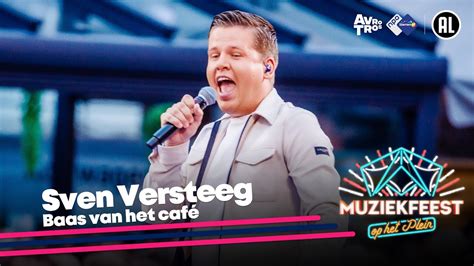 Sven Versteeg Baas van het café Muziekfeest op het Plein 2023