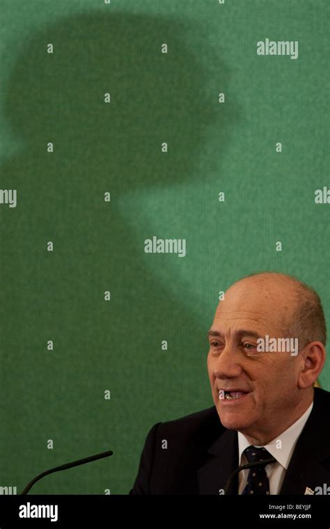 EHUD OLMERT Stock Photo - Alamy