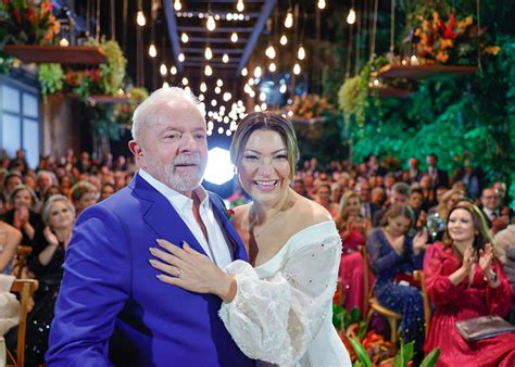 Lula E Janja Divulgam Fotos Oficiais Do Casamento Em S O Paulo Veja