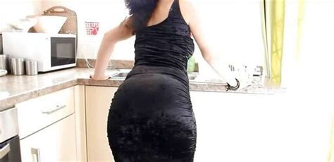 Yam Sized Culo Phat Ass White Girl Elastic Booty G String Sundress Candid Butt Zb Porn