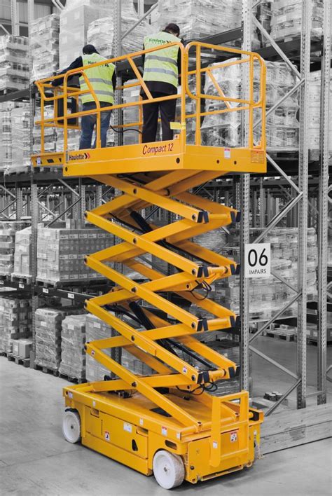 Haulotte Scissors Lift Compact 12 Cherry Picker