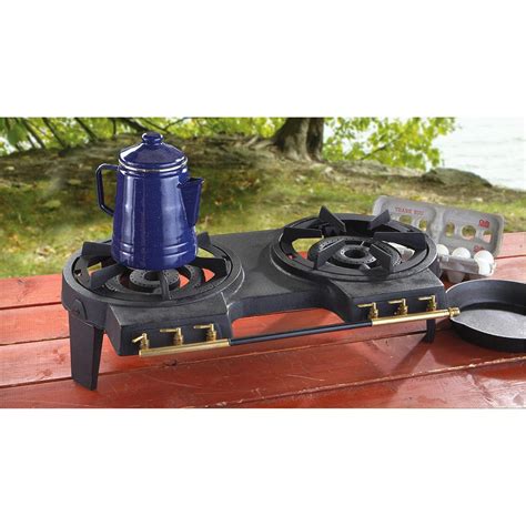 Stansport Burner Cast Iron Stove Cast Iron At Sportsman