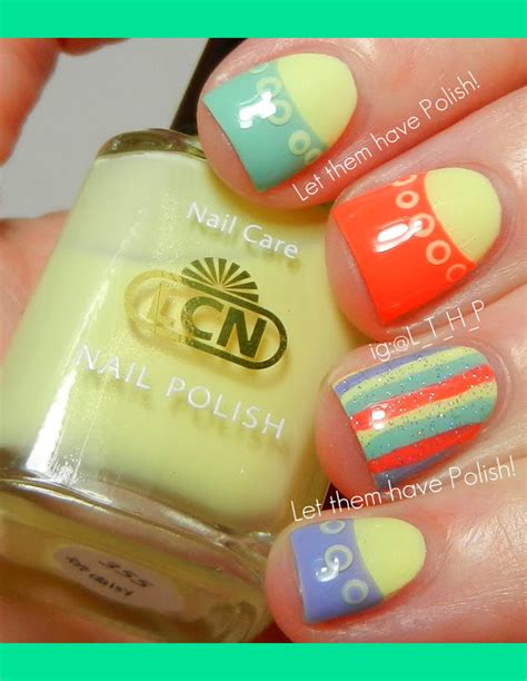 LCN Blossom Sorbet Spring Nail Art | Cristina LTHP F.'s ...