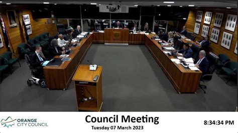 7 March 2023 Council Meeting Live Stream Youtube