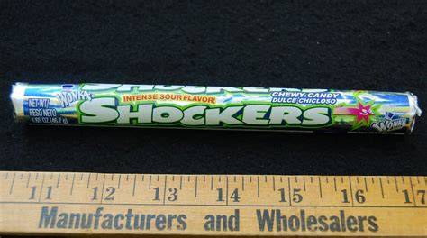 [ Willy Wonka SHOCKERS / Shock Tarts Unopened Roll - Vintage Candy ...